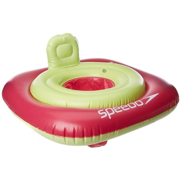 Vauvarengas / uimarengas istuintuella (Speedo) 0-1v, 11kg asti, puna-vihreä