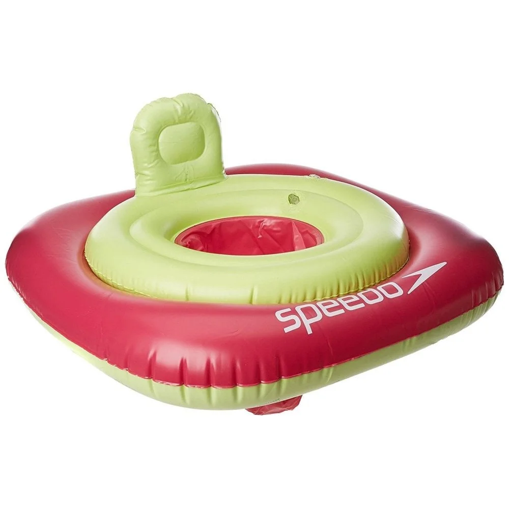 Vauvarengas / uimarengas istuintuella (Speedo) 0-1v, 11kg asti, puna-vihreä